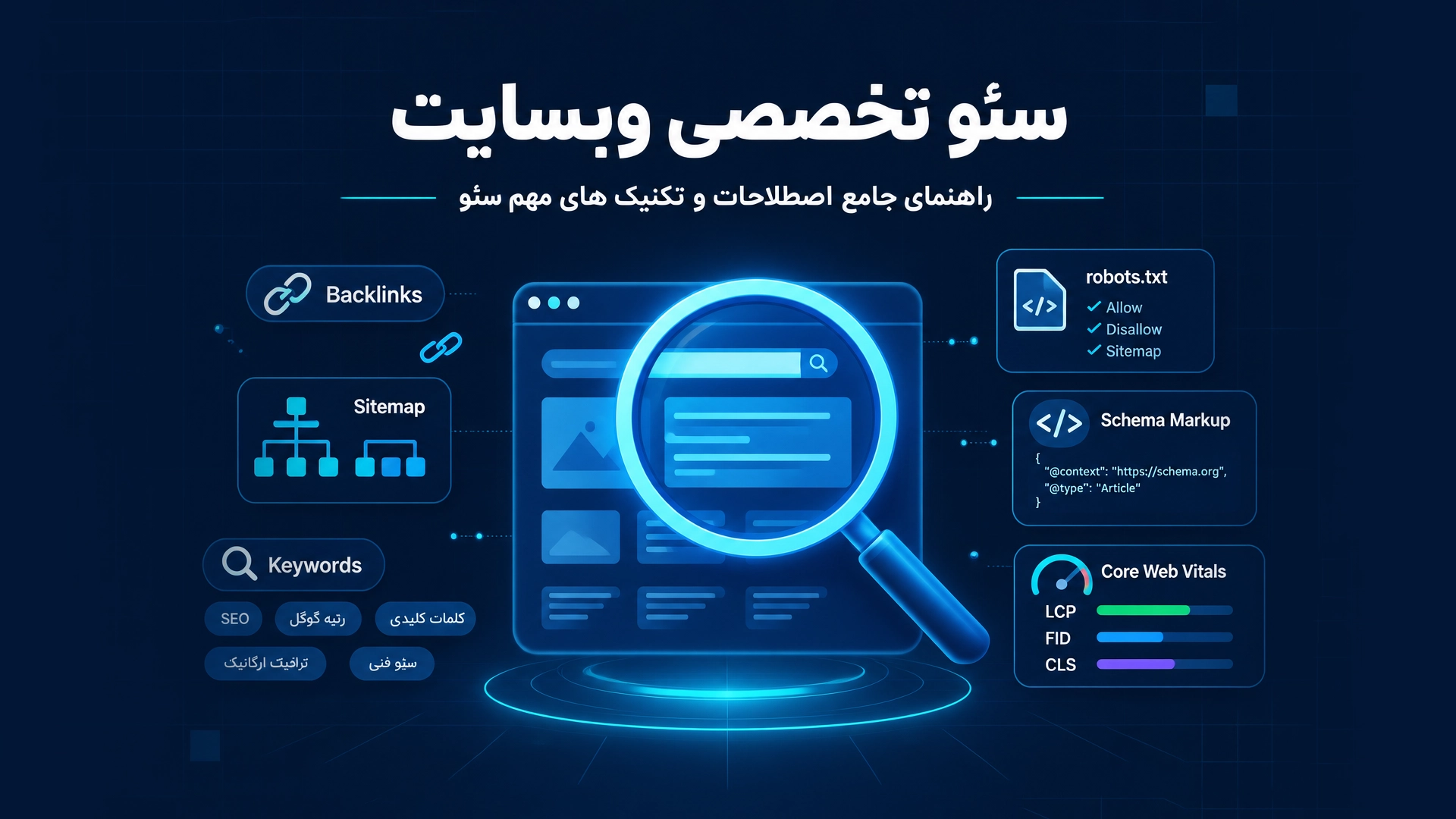 سئو تخصصی وبسایت چیست؟ راهنمای جامع اصطلاحات و تکنیک های مهم سئو)